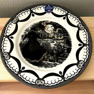 Royal Stafford Halloween Witch Dinner Plate